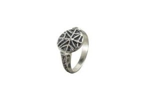 Silver Ring oxidized
